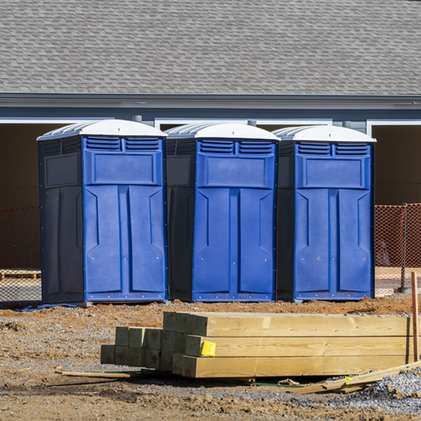 how do you ensure the portable toilets are secure and safe from vandalism during an event in Waldron AR